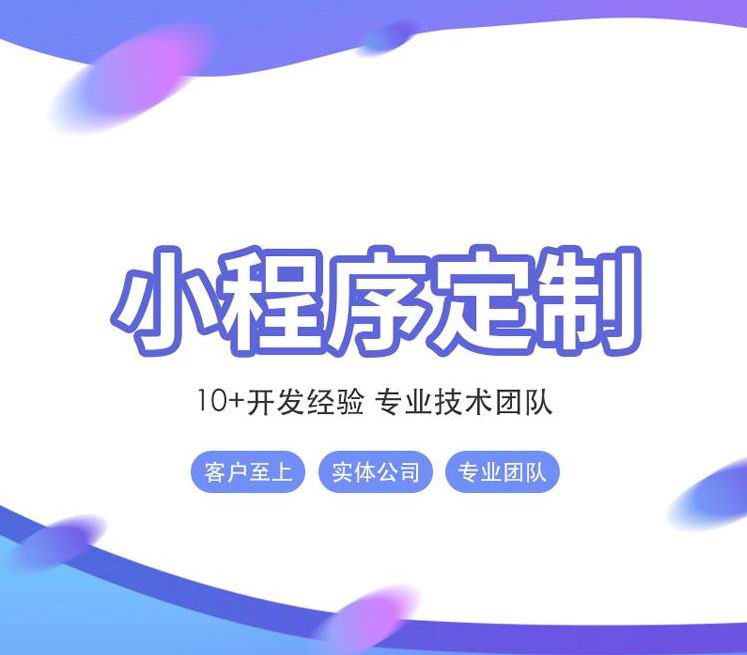 小程序定制开发